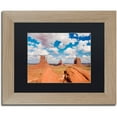 thumbnail image 1 of Trademark Fine Art "Sandstone Citadel" Canvas Art by Michael Blanchette Photography Black Matte, Birch Frame, 1 of 1