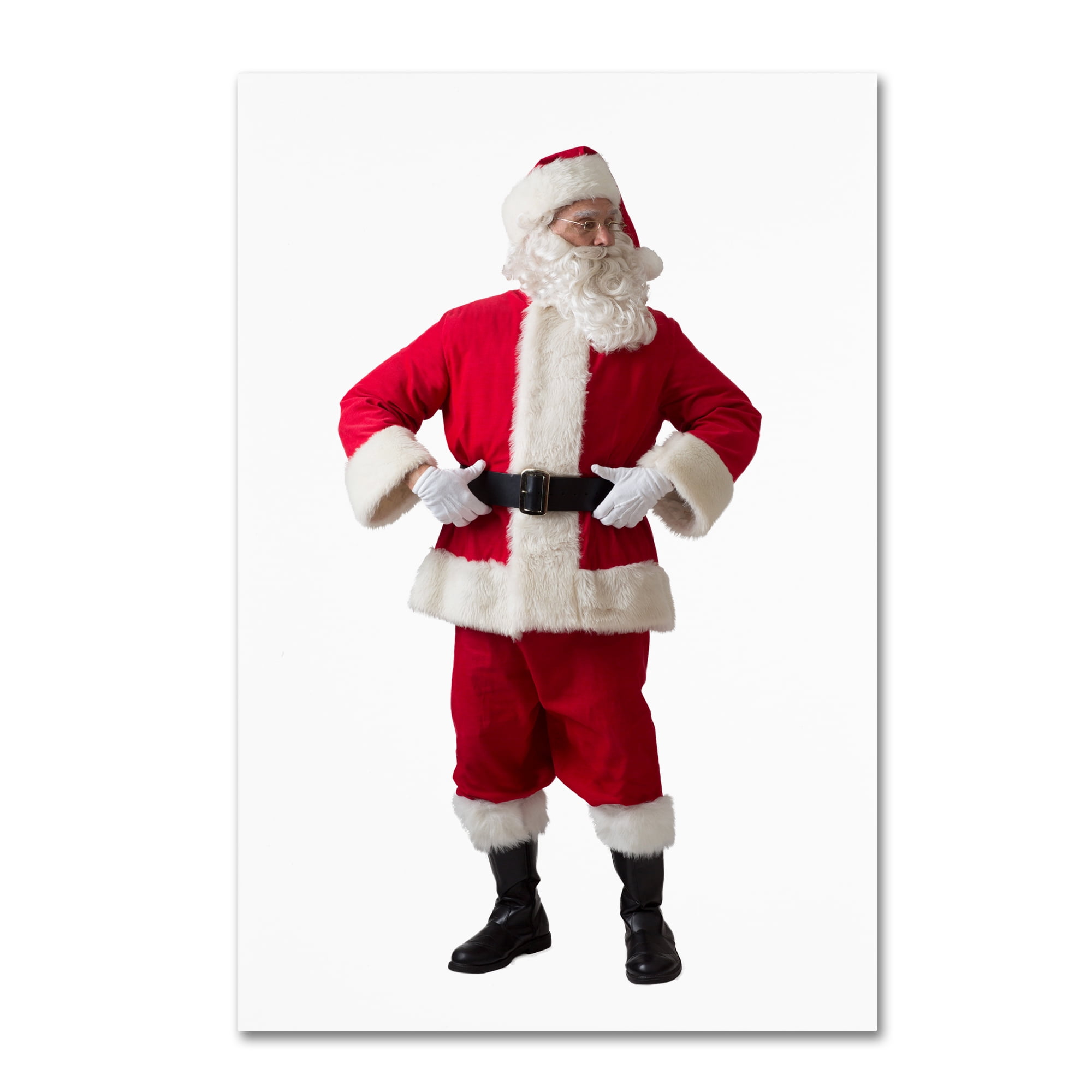 Trademark Fine Art 'Santa-13033' Canvas Art by Ed Wheeler