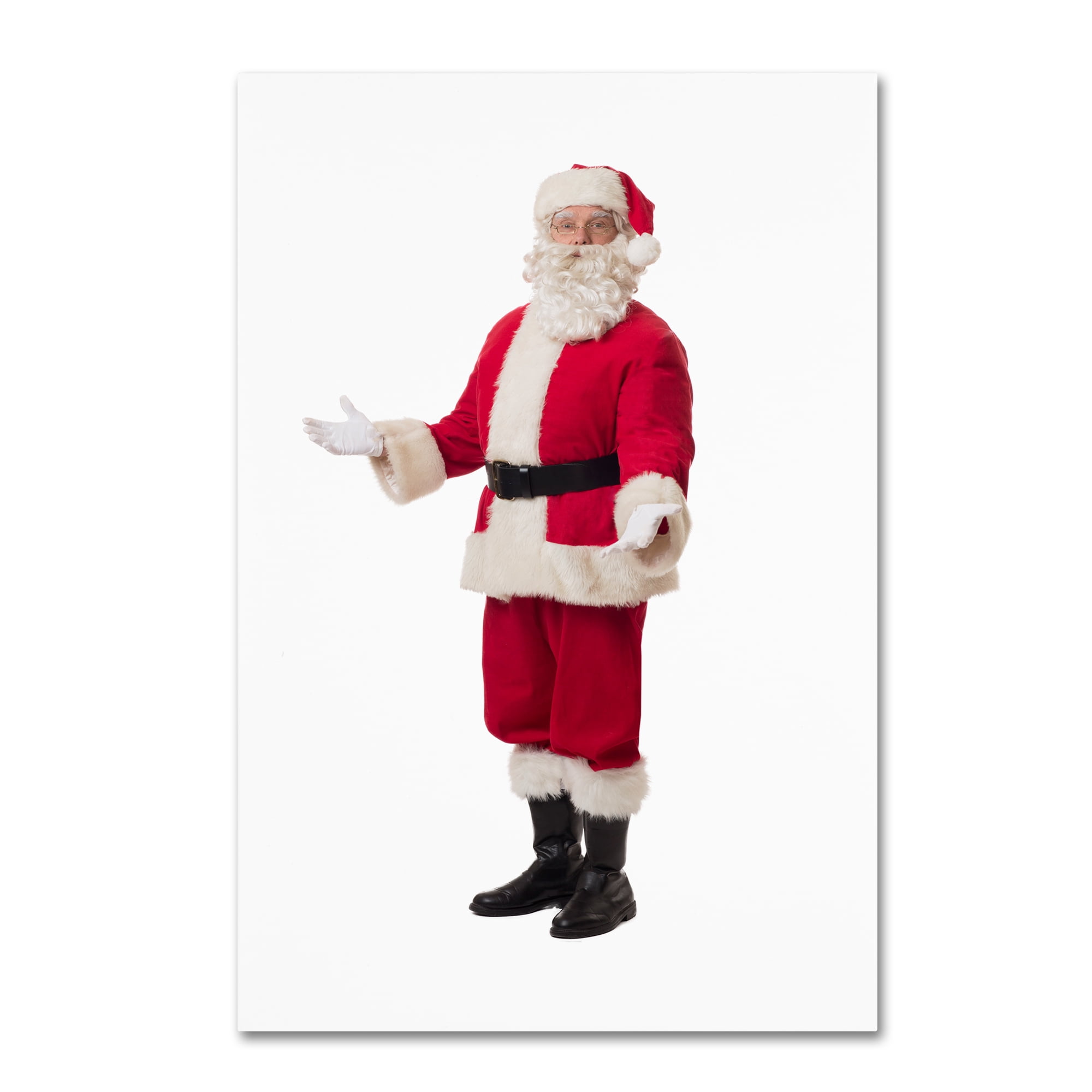 Trademark Fine Art 'Santa-14013' Canvas Art by Ed Wheeler