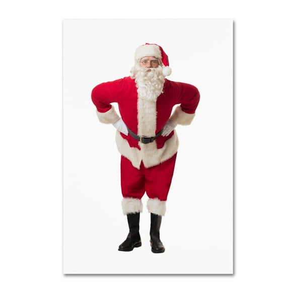 Trademark Fine Art 'Santa-2-14013' Canvas Art by Ed Wheeler
