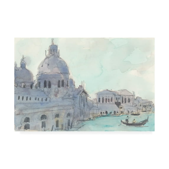 Trademark Fine Art 'Santa Maria Della Salute Moment' Canvas Art by Samuel Dixon