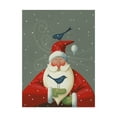 thumbnail image 1 of Trademark Fine Art 'Santa With Bluebirds' Canvas Art by Margaret Wilson, 1 of 3