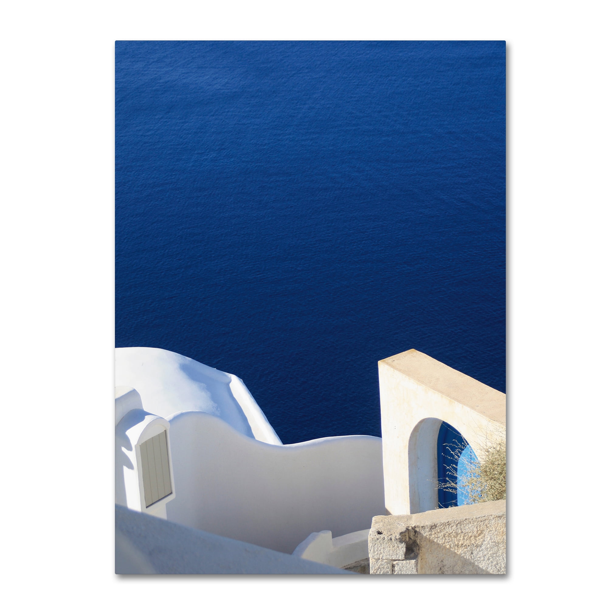 Trademark Fine Art 'Santorini II Crop' Canvas Art by Sara Zieve Miller