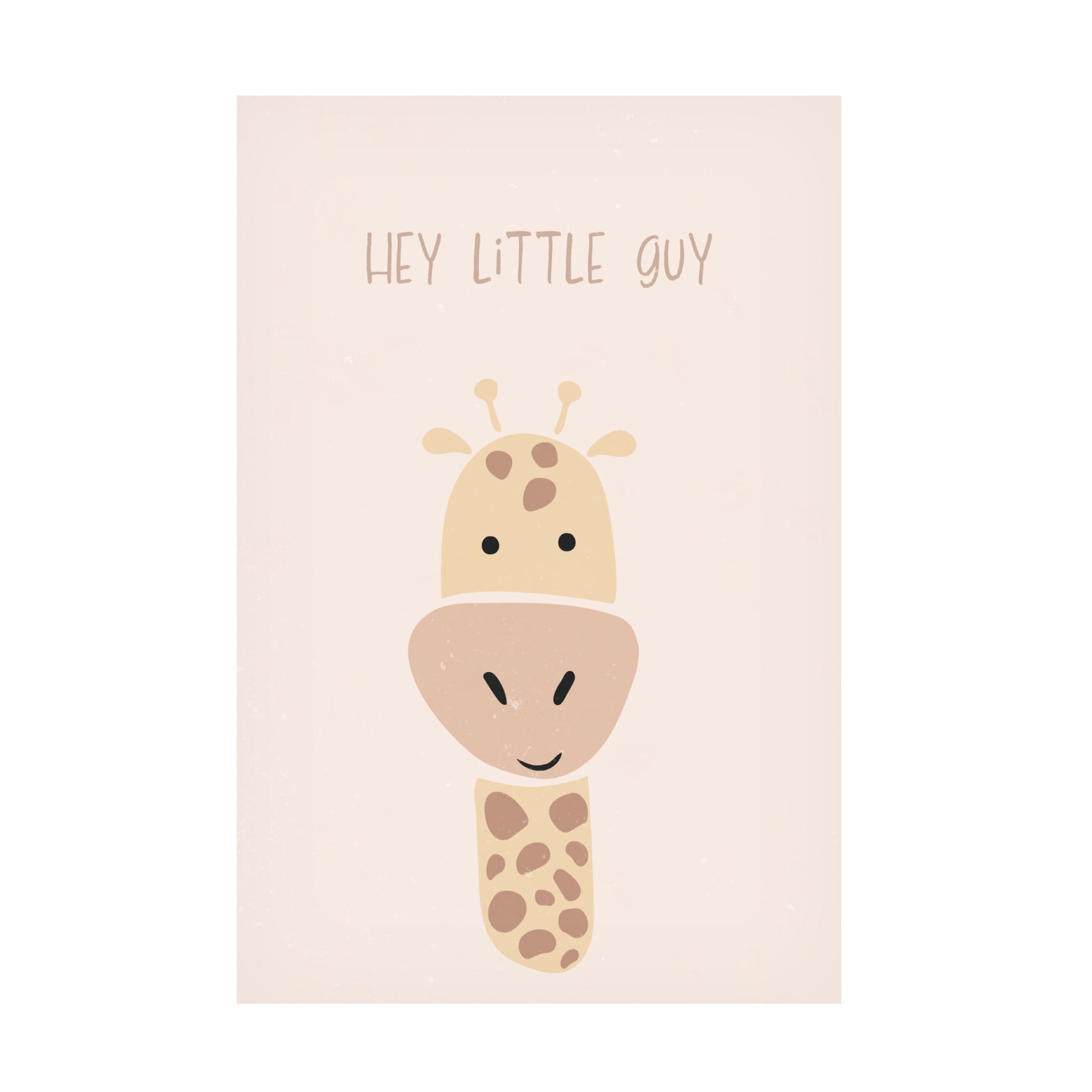 Trademark Fine Art Sarah Manovski  Giraffe nursery print Canvas Wall Art