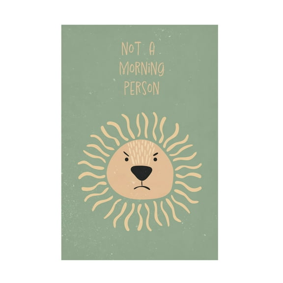 Trademark Fine Art Sarah Manovski Lion nursery print Canvas Wall Art