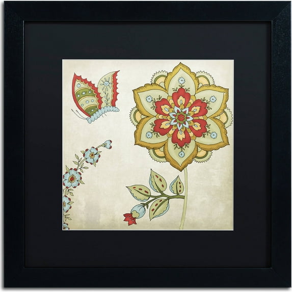 Trademark Fine Art "Sasha I" Canvas Art by Color Bakery, Black Matte, Black Frame