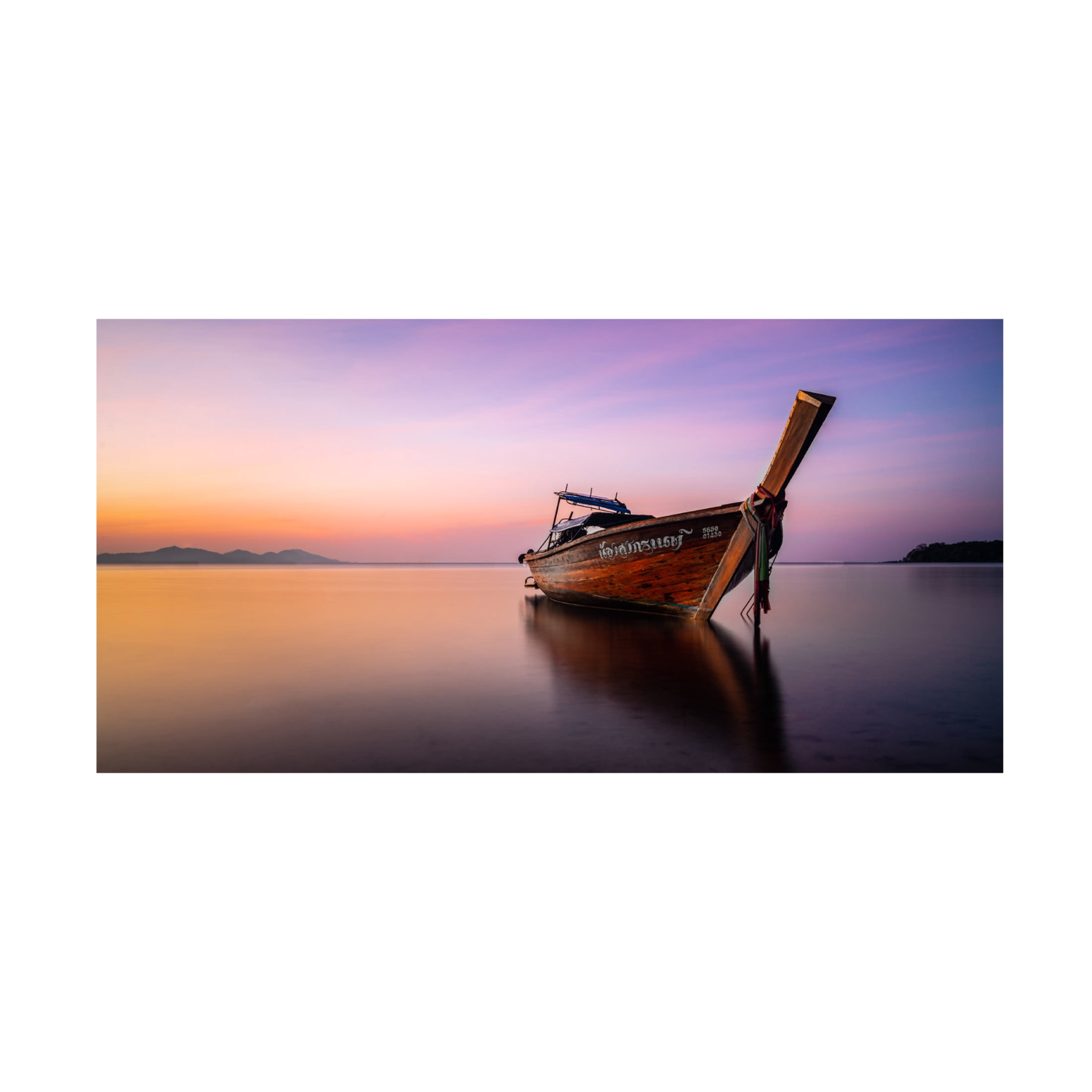 Trademark Fine Art Saulius Low Tide Canvas Wall Art