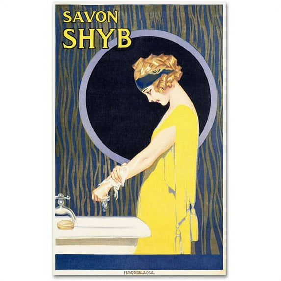 Trademark Fine Art "Savon S H Y B" Canvas Art
