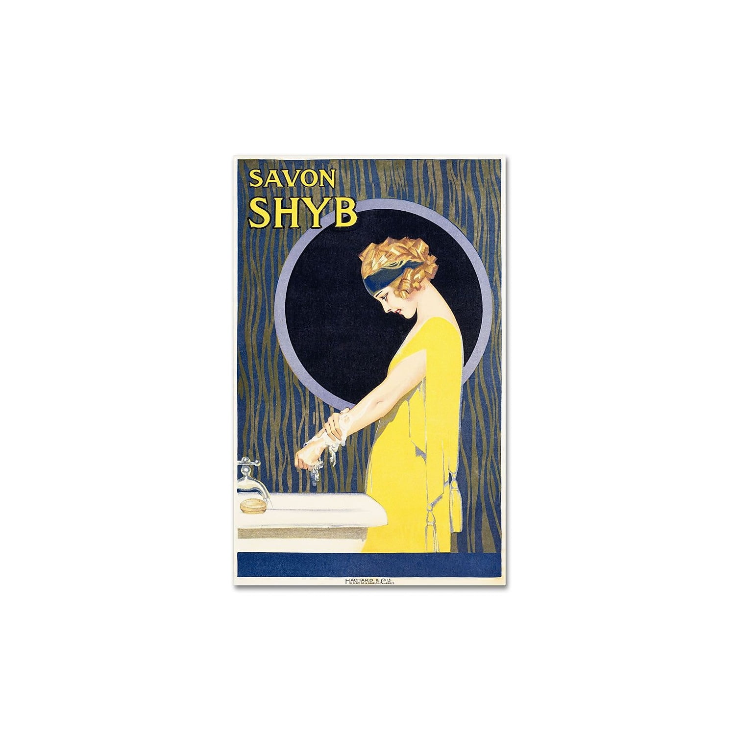 Trademark Fine Art "Savon S H Y B" Canvas Art