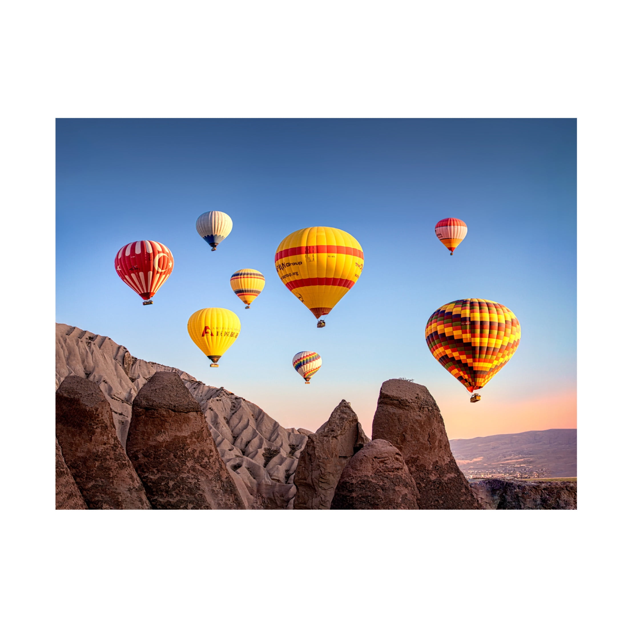 Trademark Fine Art Sayyed Nayyer Reza Balloons Canvas Wall Art