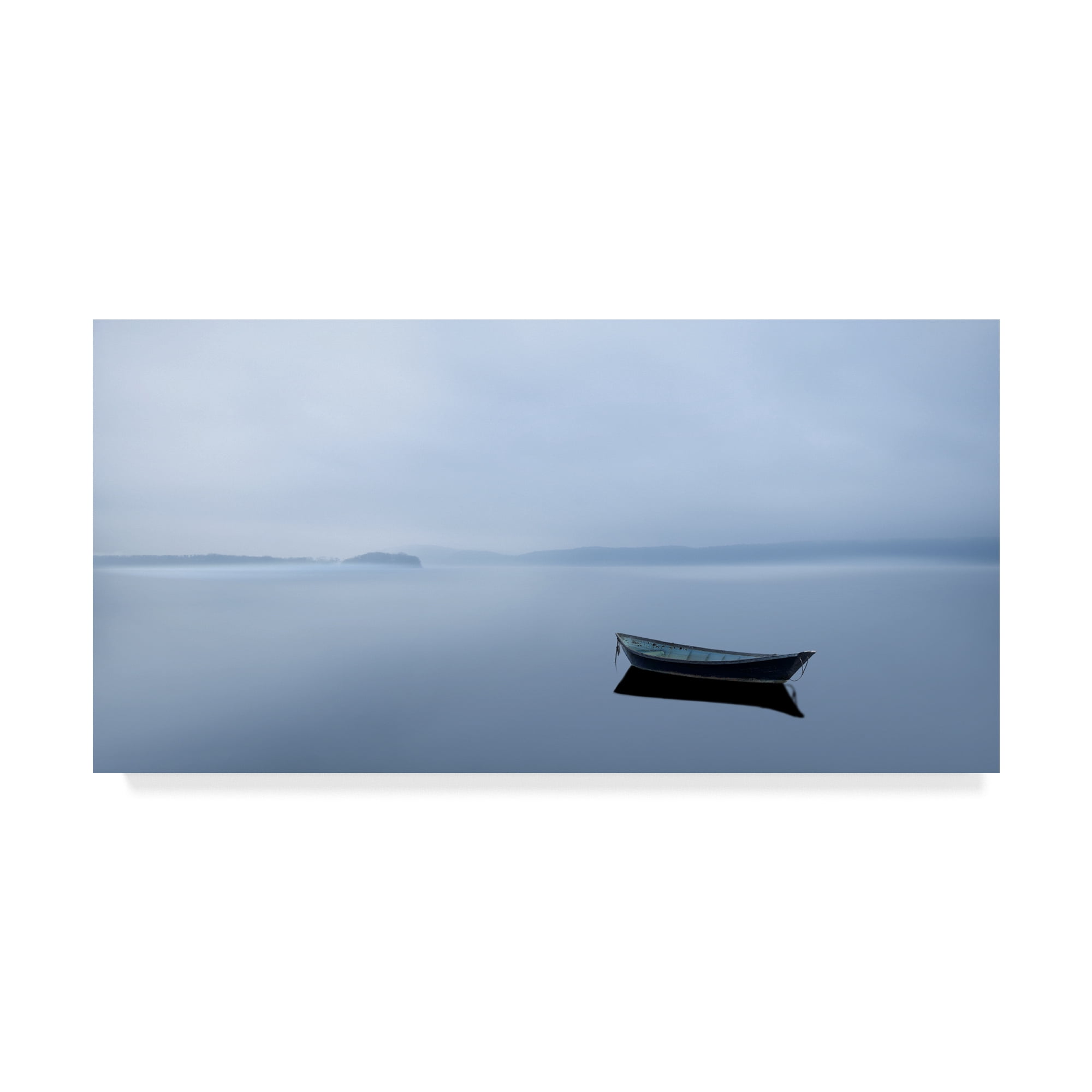 Trademark Fine Art 'Scene on the Water II' Canvas Art by James McLoughlin