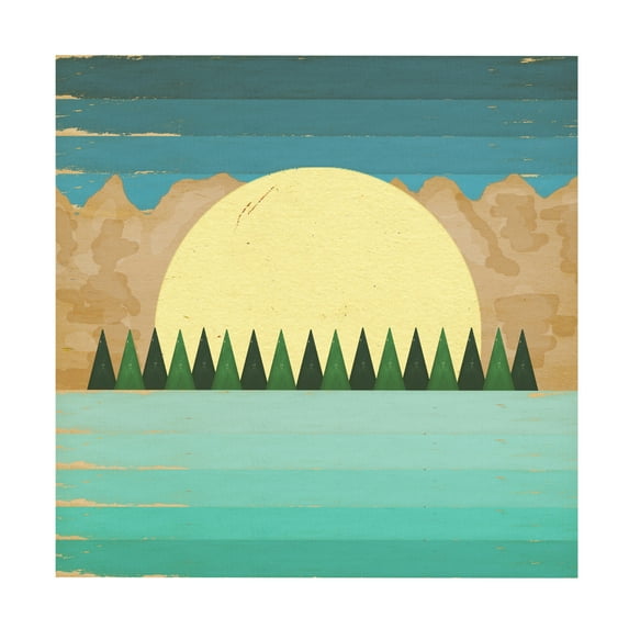 Trademark Fine Art 'Scenic View' Canvas Art by Tammy Kushnir