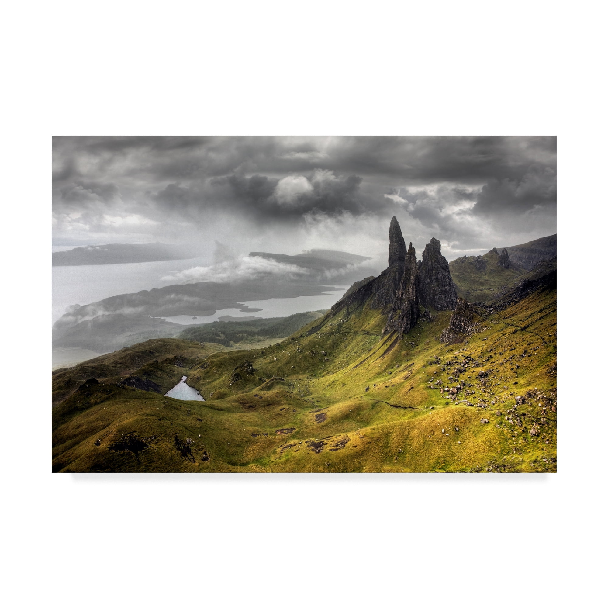 Trademark Fine Art 'Scotland 1' Canvas Art by Maciej Duczynski