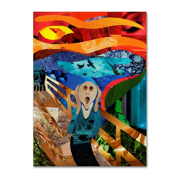 Trademark Fine Art 'Scream' Canvas Art by Artpoptart