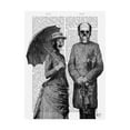 thumbnail image 1 of Trademark Fine Art 'Screaming Woman And Skull' Canvas Art by Fab Funky, 1 of 3