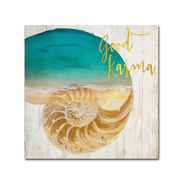 Trademark Fine Art "Sea In My Hand" Canvas Art by Color Bakery