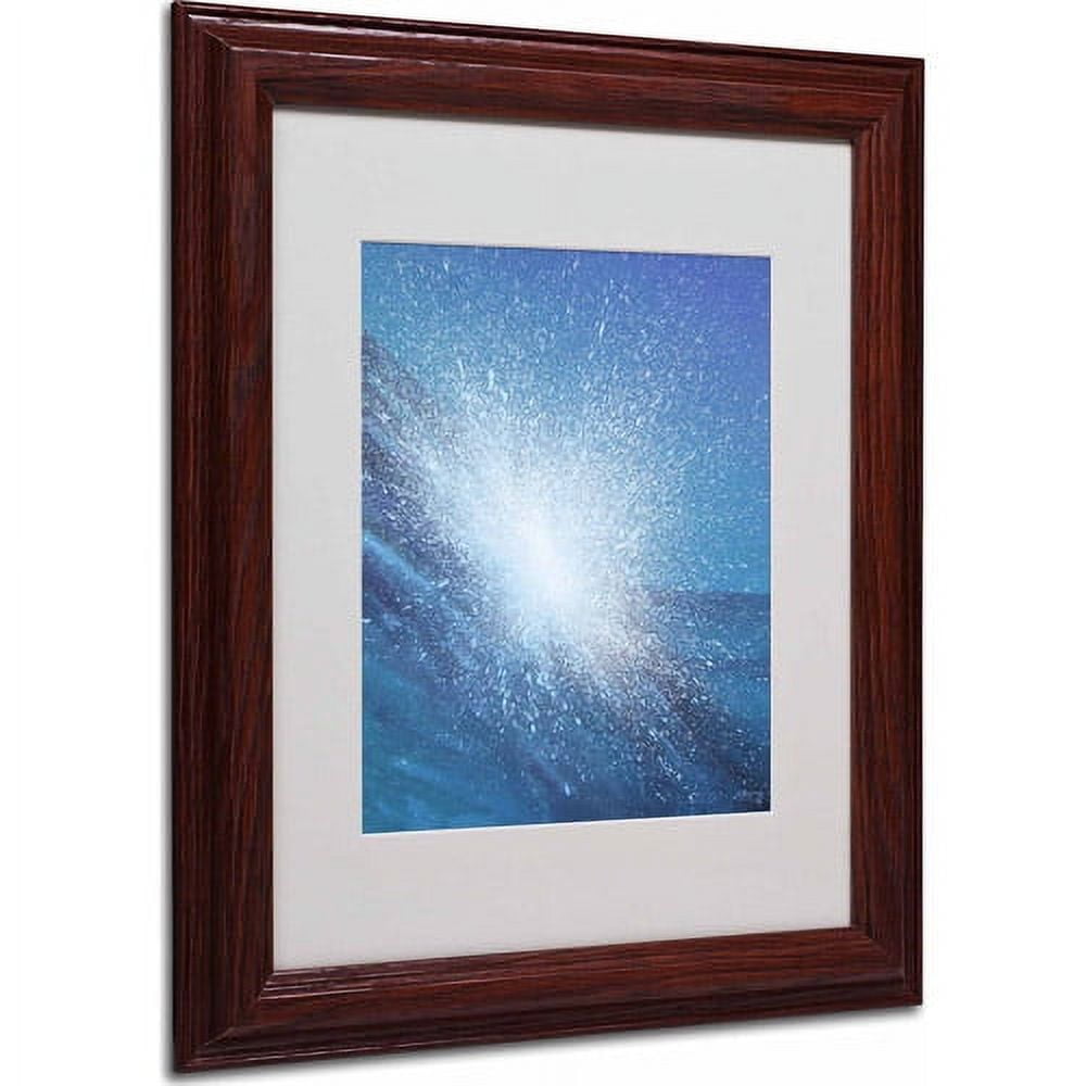 Trademark Fine Art "Sea Picture VI, 2008" Matted Framed Art by Alan Byrne, Wood Frame