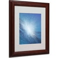thumbnail image 1 of Trademark Fine Art "Sea Picture VI, 2008" Matted Framed Art by Alan Byrne, Wood Frame, 1 of 5