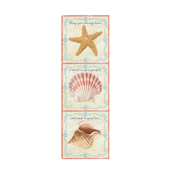 Trademark Fine Art 'Sea Shells 5' Canvas Art by Jean Plout