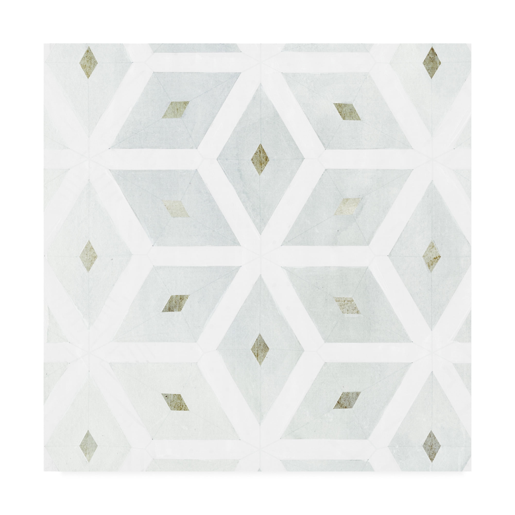 Trademark Fine Art 'Sea glass Tiles I' Canvas Art by Victoria Borges