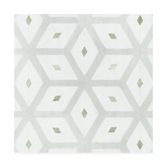 Trademark Fine Art 'Sea glass Tiles II' Canvas Art by Victoria Borges