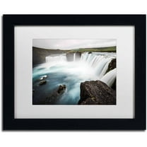 Trademark Fine Art 'Sea of Voices' Canvas Art by Philippe Sainte-Laudy, White Matte, Black Frame