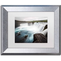 Trademark Fine Art 'Sea of Voices' Canvas Art by Philippe Sainte-Laudy, White Matte, Silver Frame
