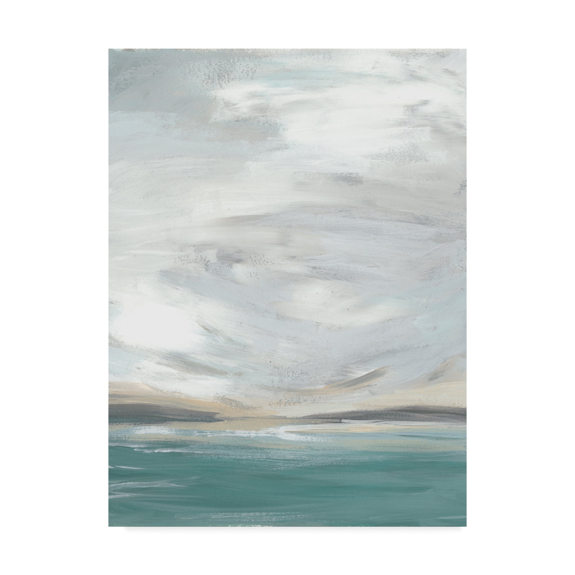 Trademark Fine Art 'Seafoam Vista I' Canvas Art by June Erica Vess