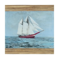 Trademark Fine Art 'Seagrass Nautical I' Canvas Art by Naomi McCavitt