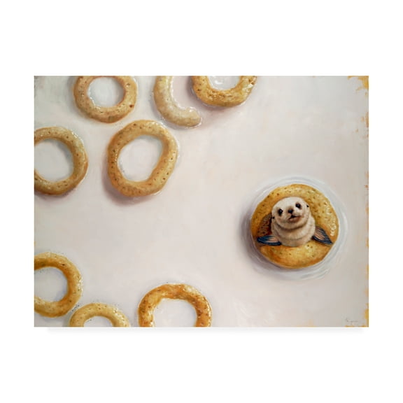 Trademark Fine Art 'Sealrio' Canvas Art by Lucia Heffernan