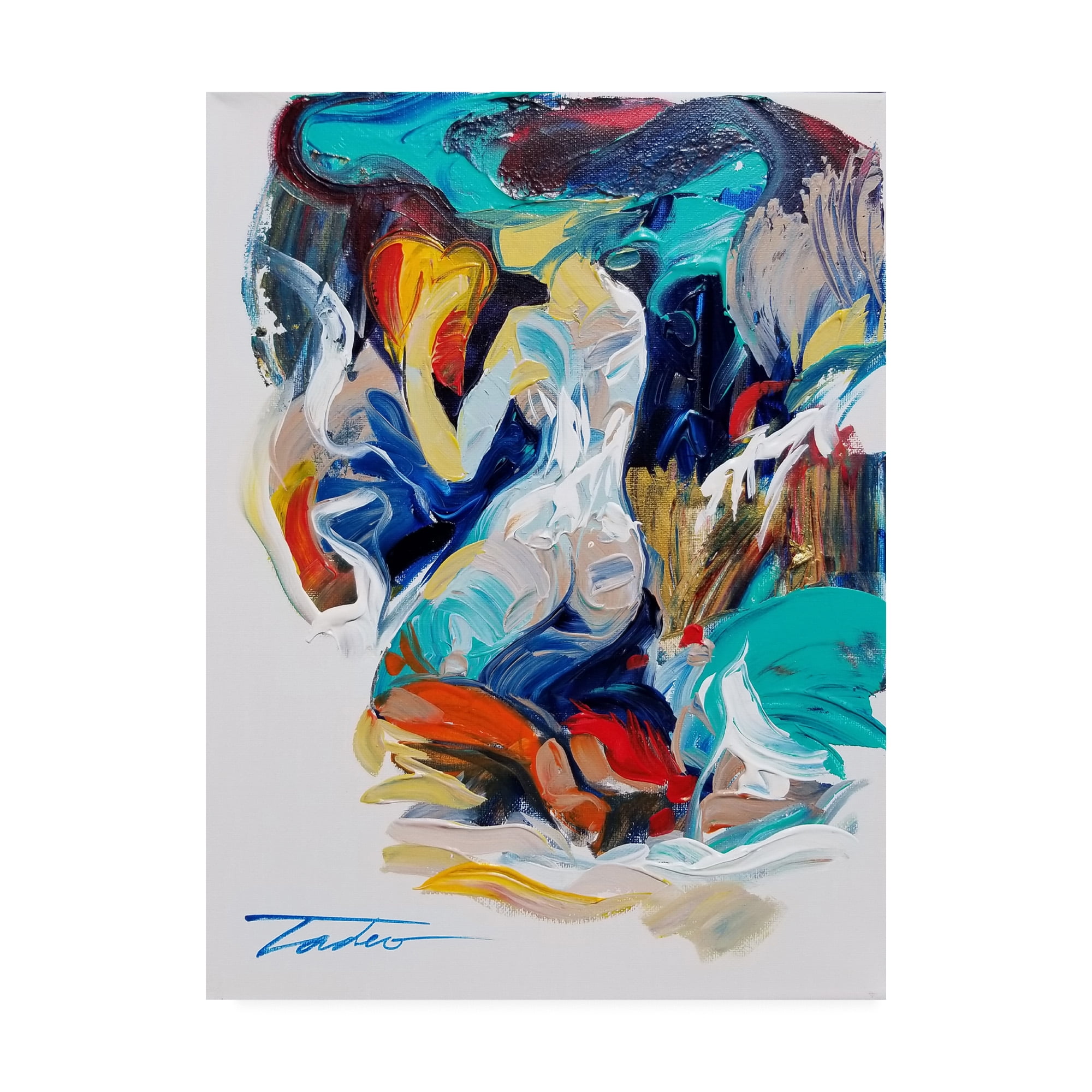 Trademark Fine Art 'Searching For My Heart' Canvas Art by Tadeo Zavaleta