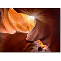 Trademark Fine Art "Searching Light III" Canvas Art by Moises Levy