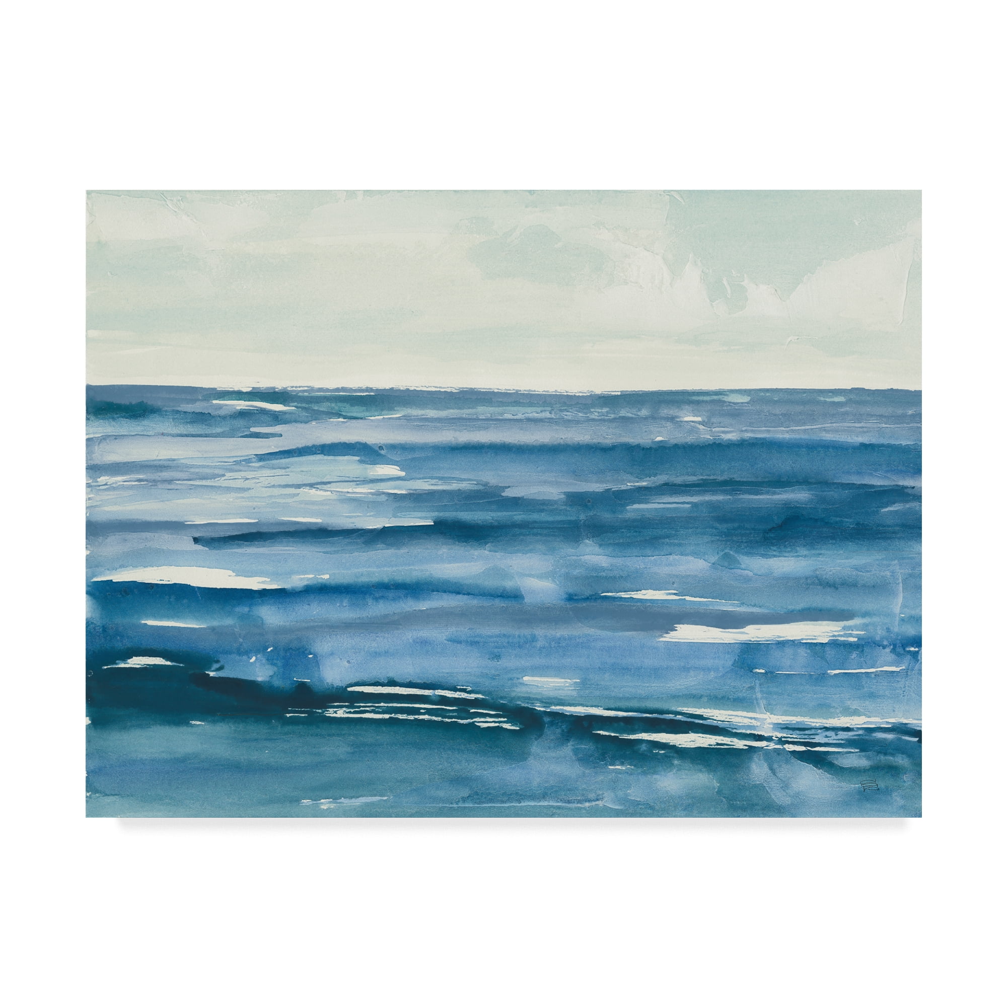 Trademark Fine Art 'Seascape I' Canvas Art by Chris Paschke