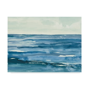 Trademark Fine Art 'Seascape I' Canvas Art by Chris Paschke