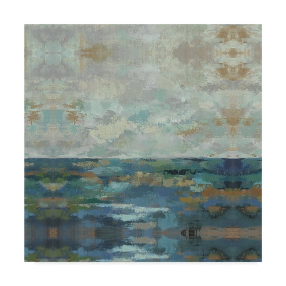 Trademark Fine Art 'Seascape Sketches I' Canvas Art by Silvia Vassileva