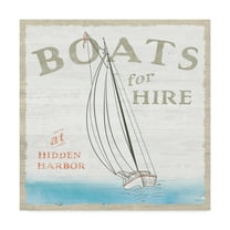 Trademark Fine Art 'Seaside Life V' Canvas Art by Sue Schlabach