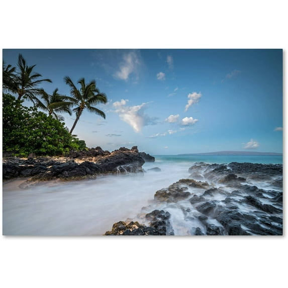 Trademark Fine Art 'Secret Cove Twilight' Canvas Art by Pierre Leclerc