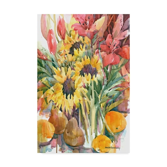 Trademark Fine Art 'See You In September' Canvas Art by Annelein Beukenkamp