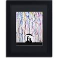 thumbnail image 1 of Trademark Fine Art 'Sempre' Canvas Art by Marc Allante, Black Matte, Black Frame, 1 of 4