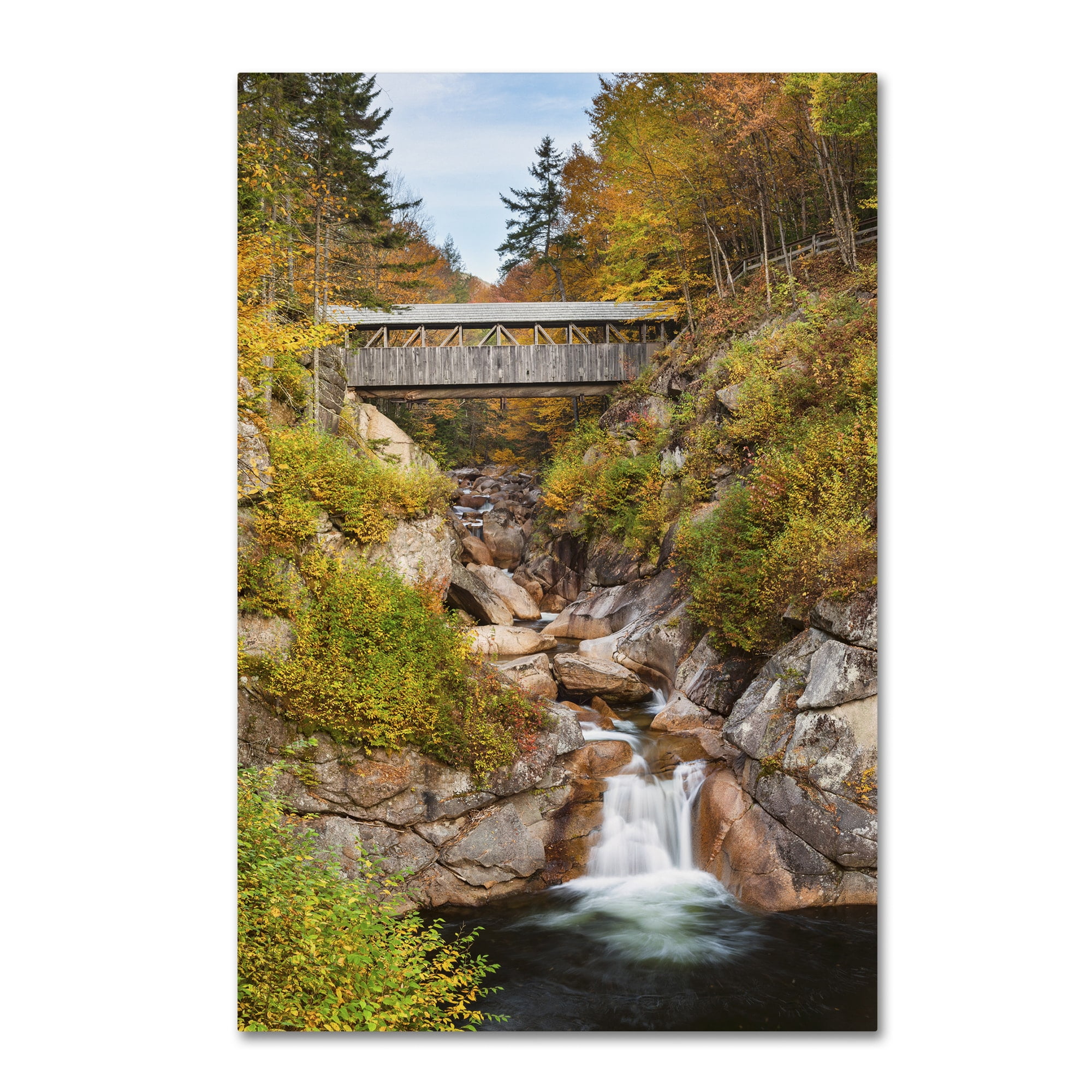 Trademark Fine Art 'Sentinel Bridge' Canvas Art by Michael Blanchette Photography