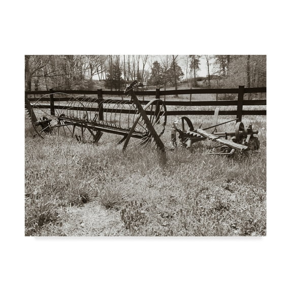 Trademark Fine Art 'Sepia Farm Study IV' Canvas Art by Alicia Ludwig