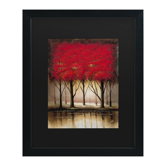 Trademark Fine Art 'Serenade in Red' Canvas Art by Masters Fine Art