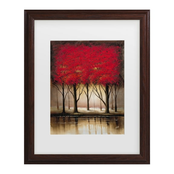 Trademark Fine Art 'Serenade in Red' Canvas Art by Masters Fine Art
