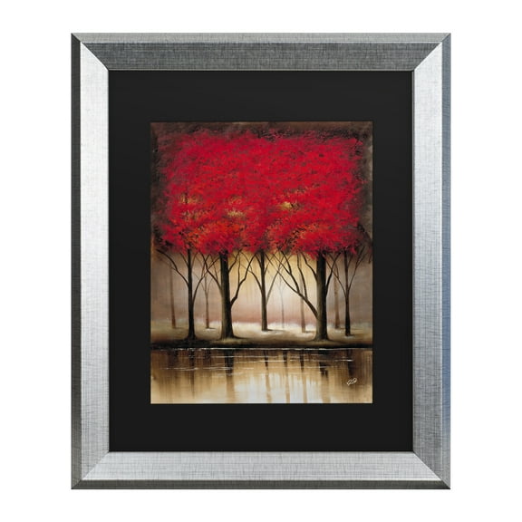 Trademark Fine Art 'Serenade in Red' Canvas Art by Masters Fine Art