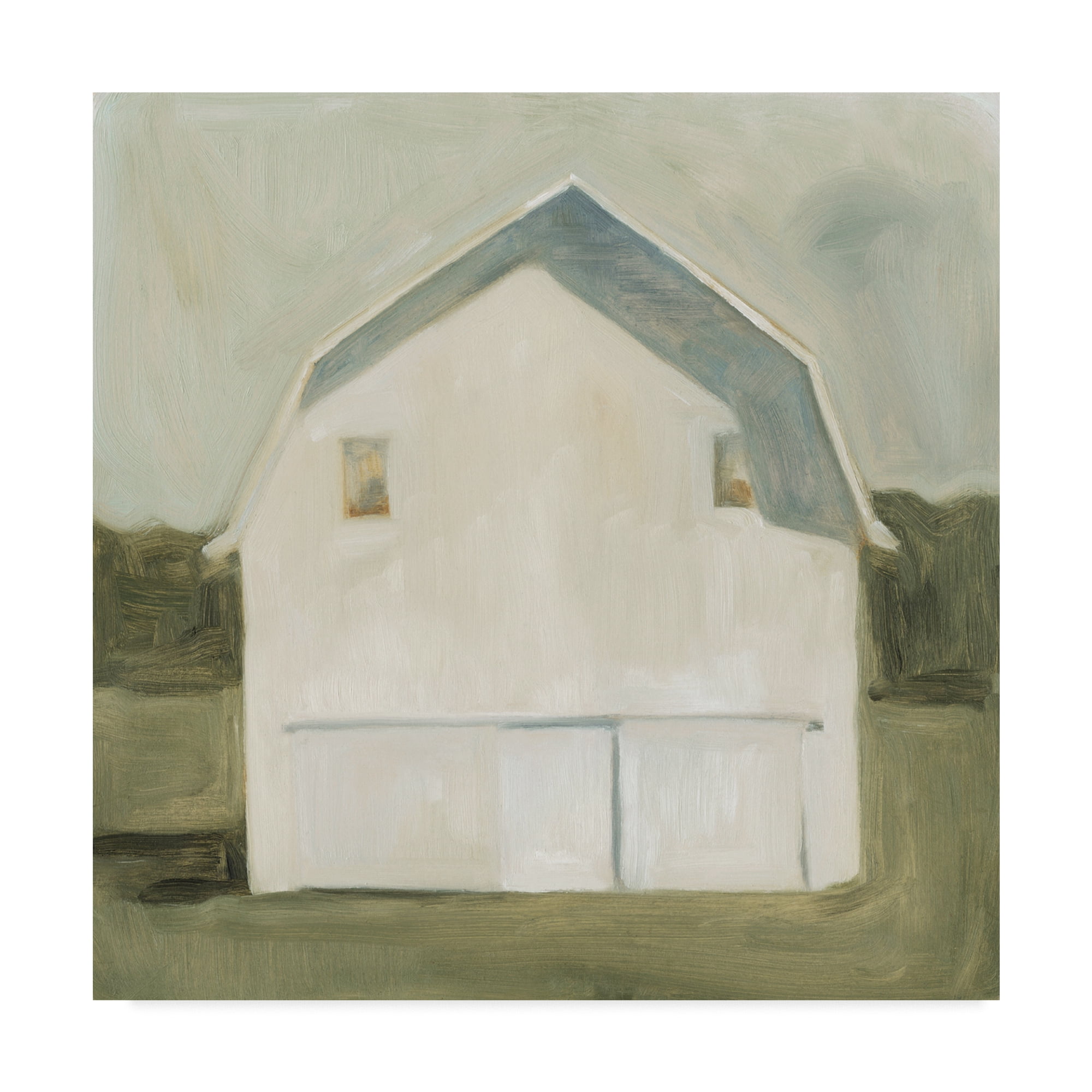 Trademark Fine Art 'Serene Barn VI' Canvas Art by Emma Scarvey