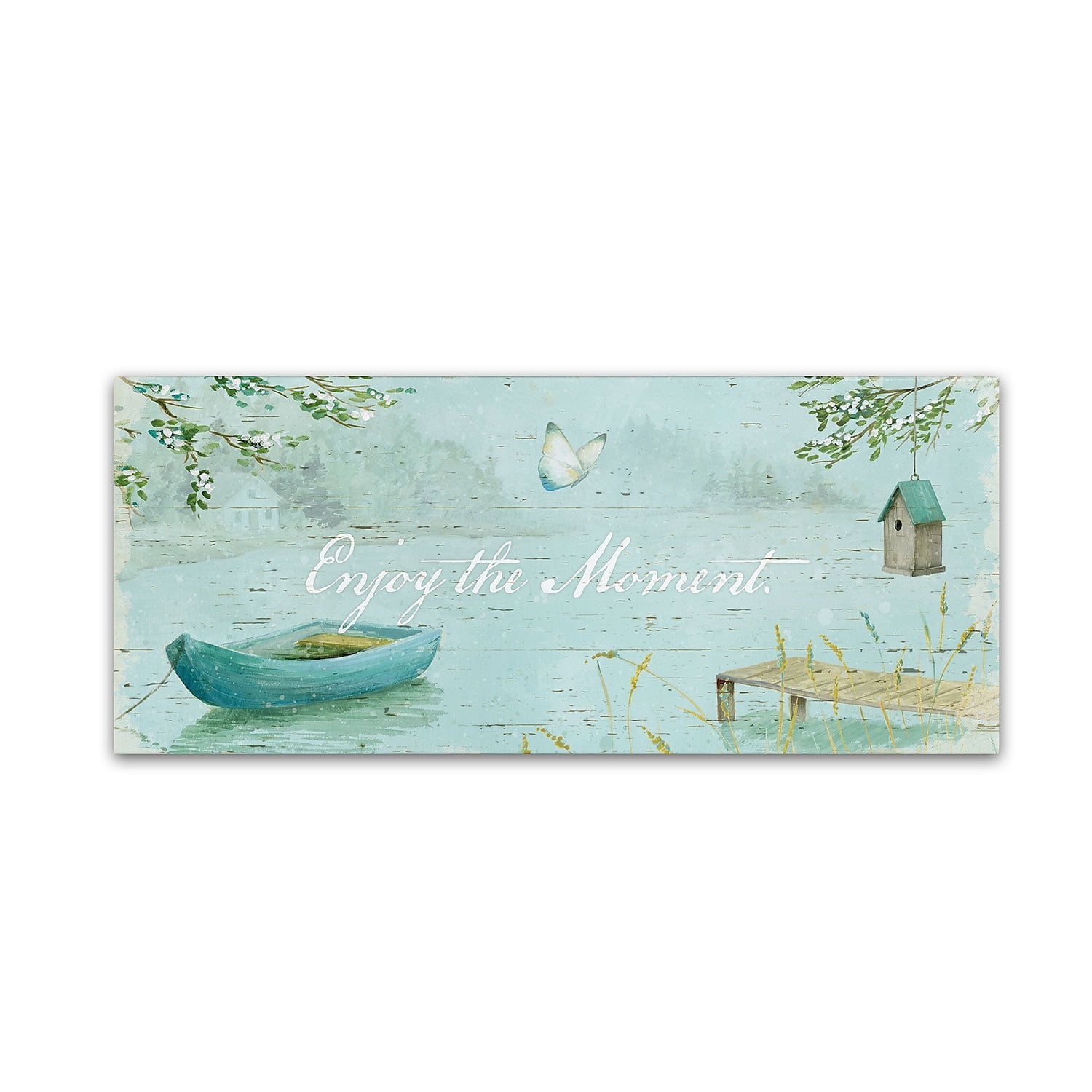 Trademark Fine Art "Serene Moments IV" Canvas Art by Daphne Brissonnet