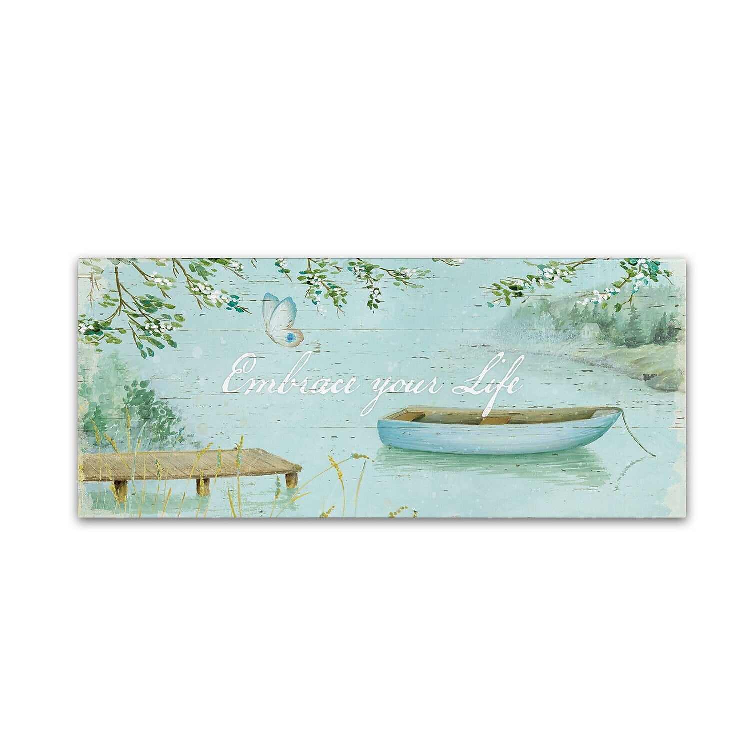 Trademark Fine Art "Serene Moments V" Canvas Art by Daphne Brissonnet