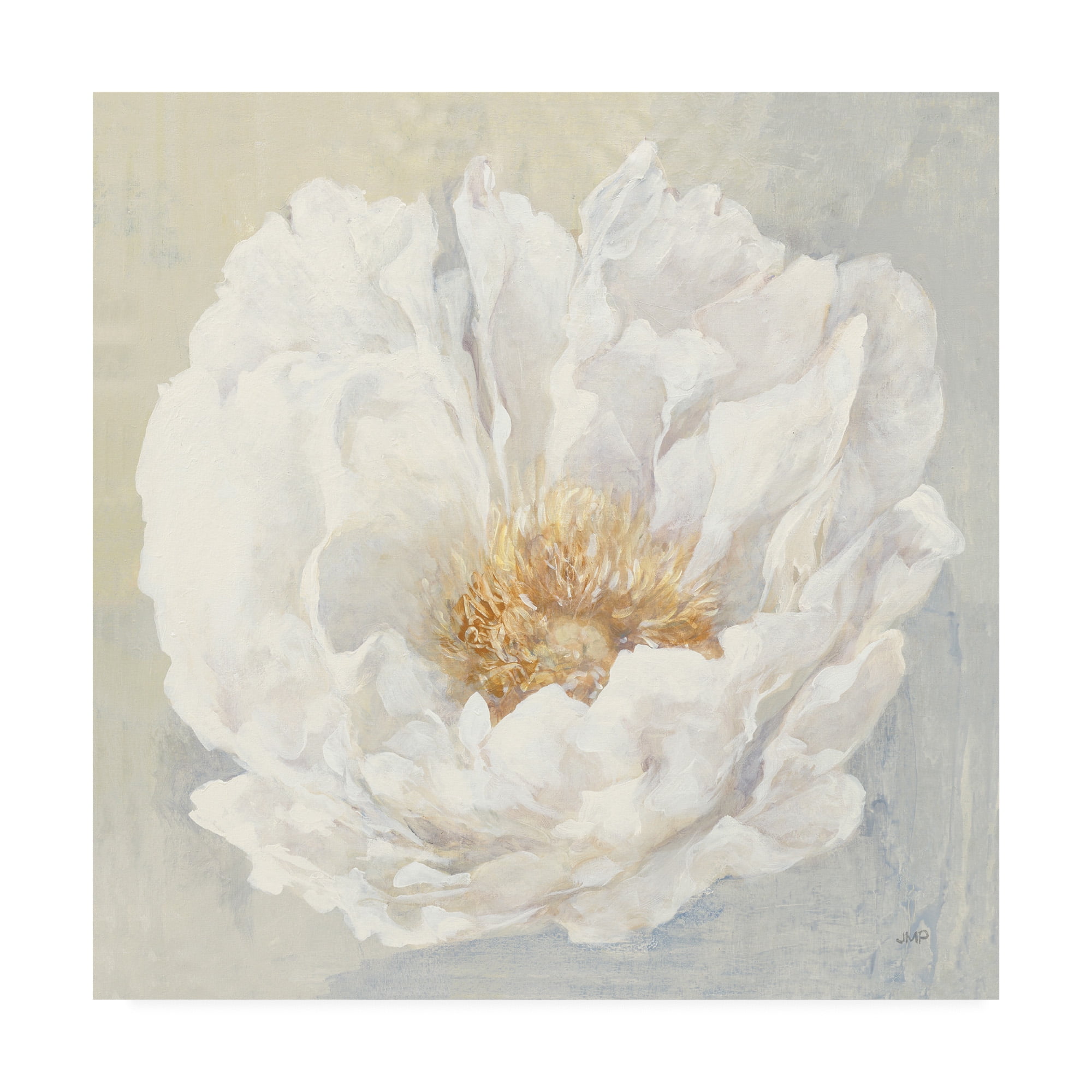 Trademark Fine Art 'Serene Peony' Canvas Art by Julia Purinton