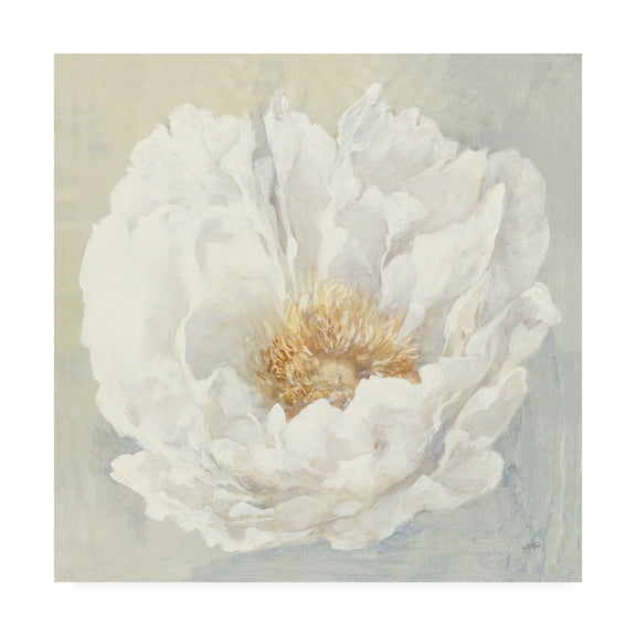 Trademark Fine Art 'Serene Peony' Canvas Art by Julia Purinton