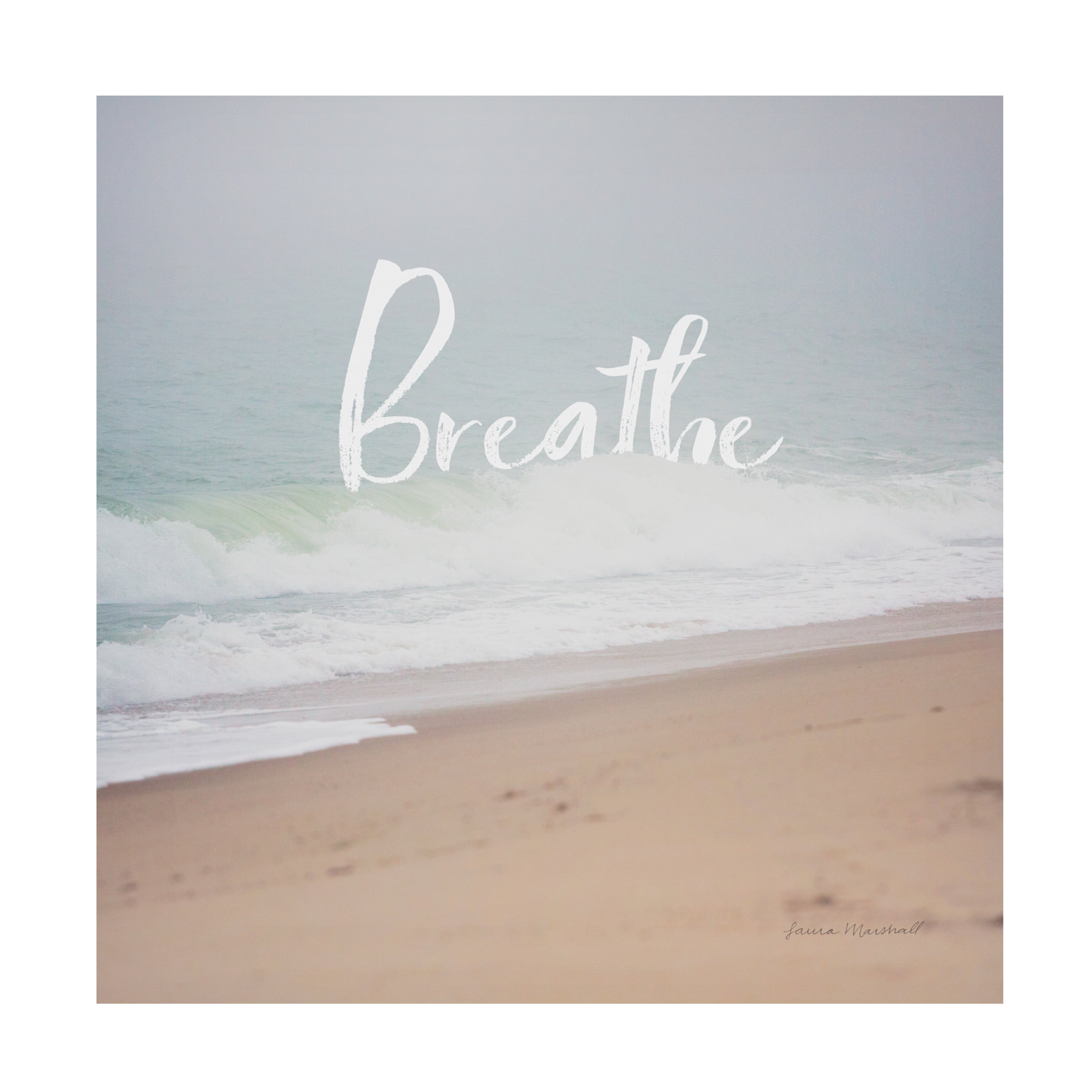 Trademark Fine Art 'Serene Sea I' Canvas Art by Laura Marshall